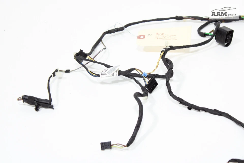 BMW 335I XDRIVE 328I F30 2013-2016 puerta trasera izquierda cableado arnés OEM Foto 2 de 4