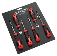 Torx Schraubendrehersatz 6-tlg. GR.  T6 T10 T...