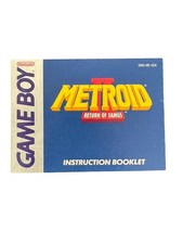 METROID II (2) RETURN OF SAMUS INSTRUCTION BOOKLET NINTENDO GAMEBOY MANUAL ONLY!