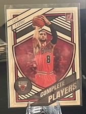 2020-21 Panini Donruss Basketball Zach Lavine-#13 Complete Players Insert. Bulls