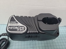 Hitachi UC 18YG Ni-Cd 7.2V - 18V Battery Charger Dock Black EUC 