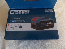 Genuine Erbauer 18V battery 5Ah Li-ion Power tool  - ERI1100BAT BNIB