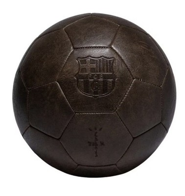 FC Barcelona Team Brown Soccer Ball for Soccer Training & Match Play