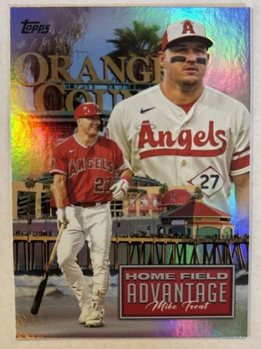 2024 Topps Series 1 - Home Field Advantage Mike Trout #HFA-8
