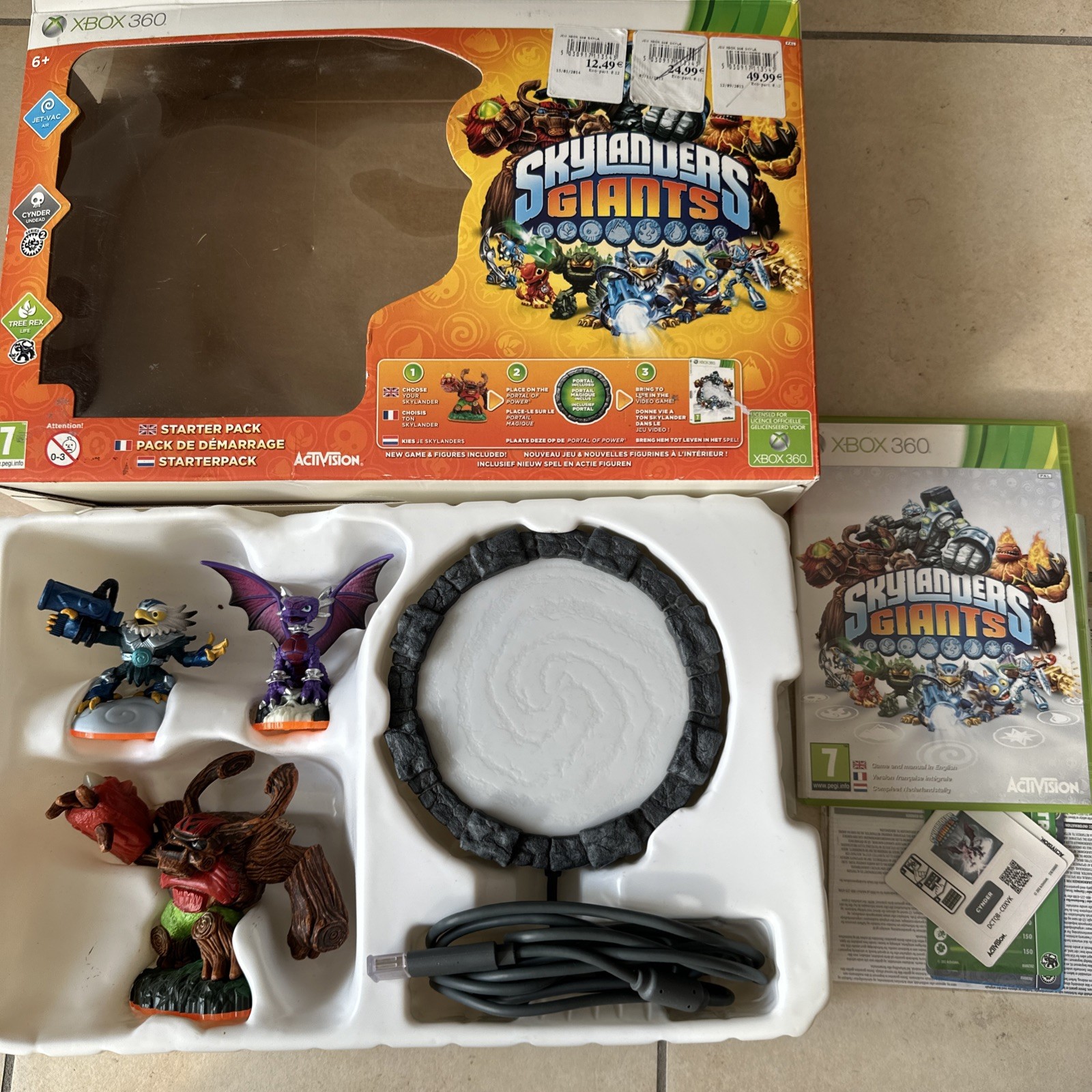 Starter Pack De Démarrage Skylanders Giants - Complet Console Microsoft Xbox 360