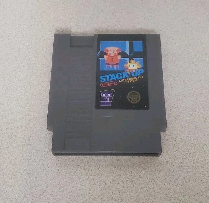 **Auténtico** Stack-Up (Nintendo Entertainment System, 1985) - Leer descripción Foto 2 de 4