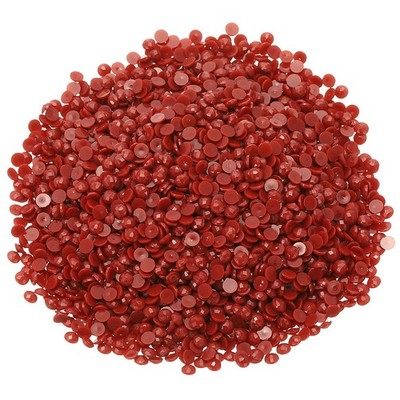 10000 Pcs Acrylic Diamond Art Painting Replacement Beads, Deep Red