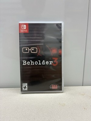 BEHOLDER 3 - Nintendo Switch Game and Case Tested
