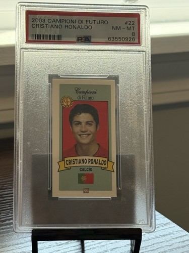 2003-04 Collezioni Firenze Campioni di Futuro - Cristiano Ronaldo #22 (RC)