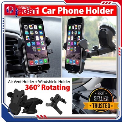 Universal 360° Rotating Windshield Car Phone Holder GPS iPhone 17