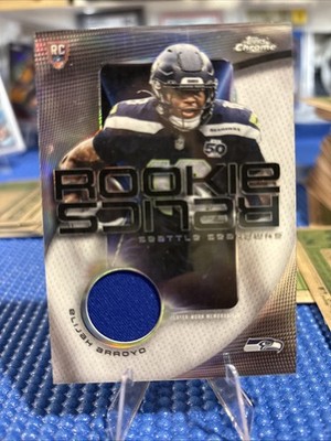 2025 Topps Chrome Rookie Relics Elijah Arroyo #RR-ERR - SEATTLE SEAHAWKS
