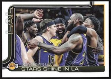 2025-26 Topps Basketball LeBron James Stars Shine #293 Los Angeles Lakers