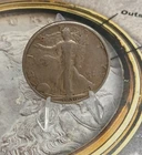 Silver 90 %  1936 S  AU  US  Walking Liberty Half Dollar   TP-9970