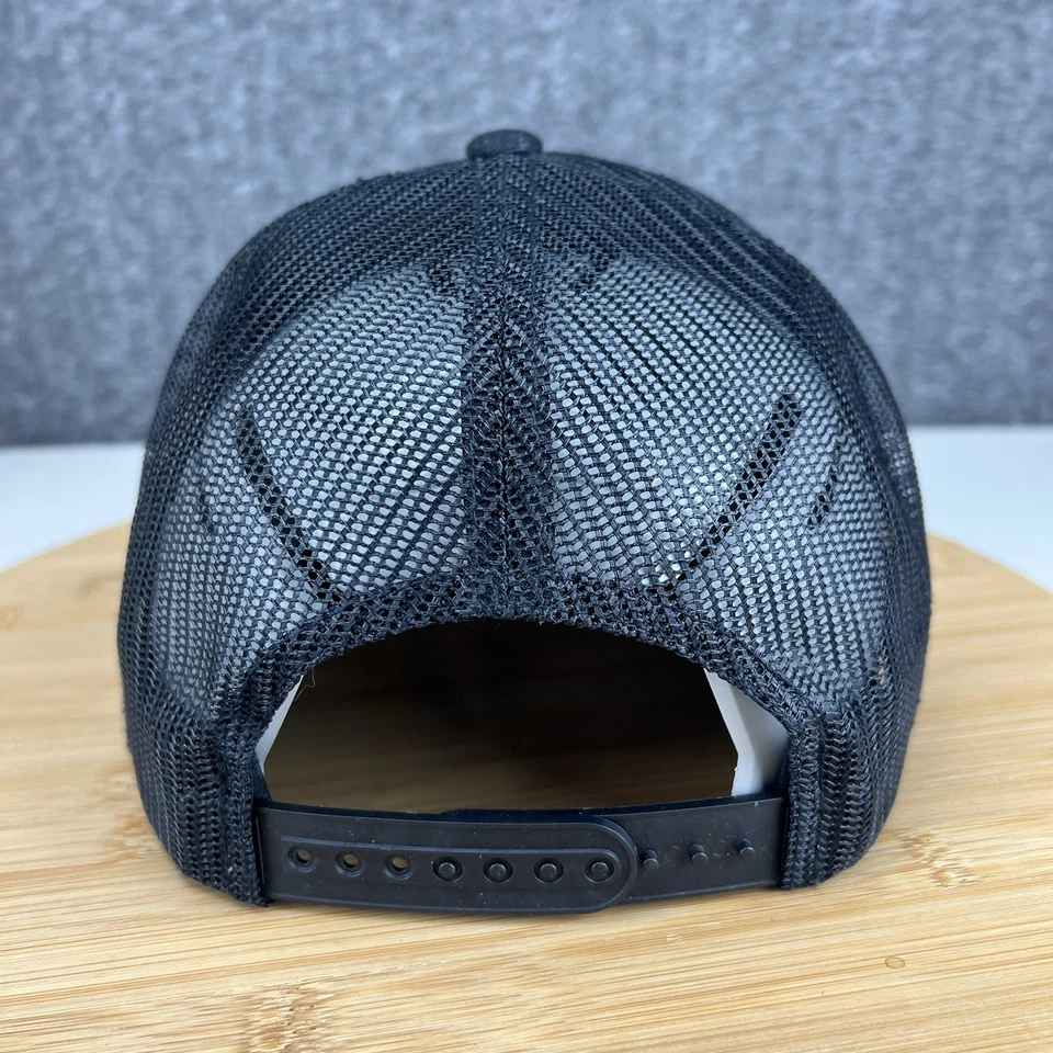 K2 SNBD CO Trucker Hat Cap Snapback Adjustable Black Mesh Patch Snowboards - Image 4 of 4