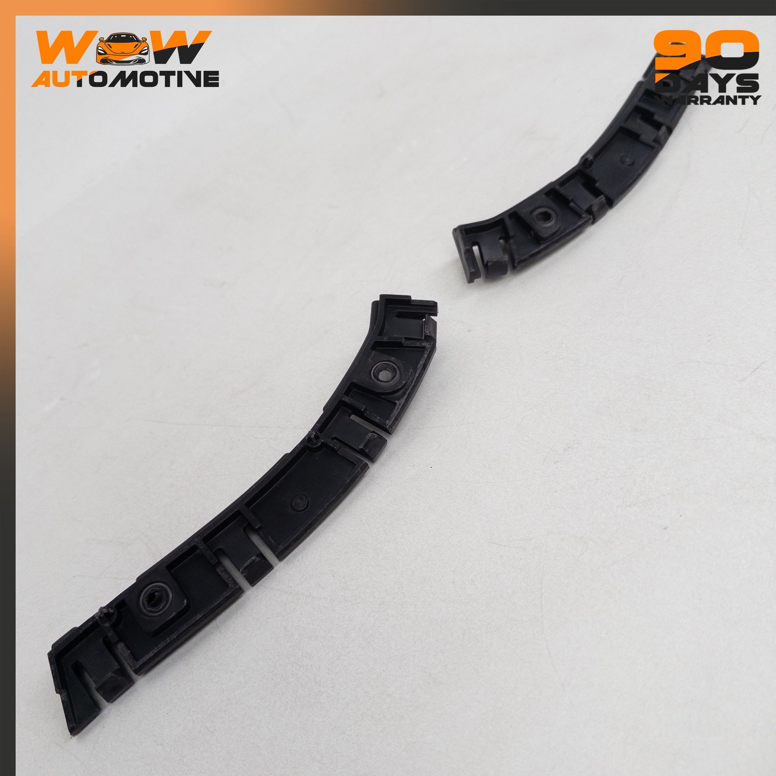 12-17 BENTLEY CONTINENTAL GTC GT FRONT BUMPER LEFT RIGHT SUPPORT BRACKET PAIR OE