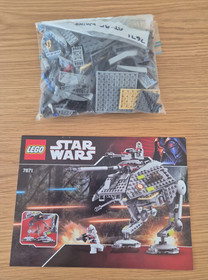 LEGO 7671 STAR WARS AT-AP WALKER  100% COMPLETE NO BOX RETIRED
