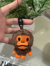 BAPE Baby Milo Plush Bag Charm Keychain Authentic - NWT 2025 - Holiday Gift
