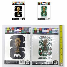 FIFA WORLD CUP 2026 TROPHY LOGO  MEXICO LOGO 4" VINYL STICKERS FREE SHIP