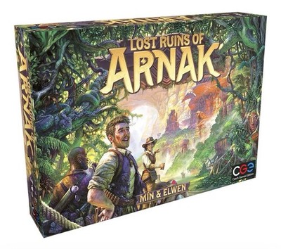 Lost Ruins of Arnak Board Game New Factory Sealed CGE Strategy Adventure Game