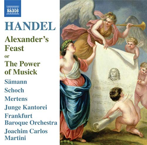 8572224 Frankfurt Bo:martini Handel: Alexander's Feast CD 8572224 NEW