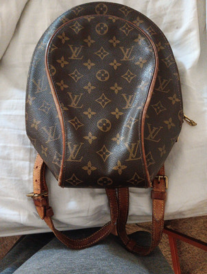 Louis Vuitton Ellipse Backpack Brown Canvas
