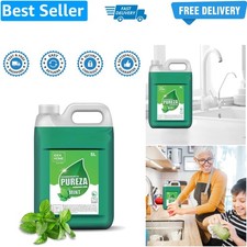 PUREZA Mint Washing Up Liquid 5L - Dishwashing Liquid, Powerful Degreaser, a... 4.40 per litre