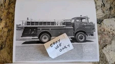 PAIR original 8x10 Maxim factory fire truck photos Nantucket MA Cape Cod 1960s