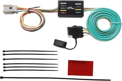 Custom 4 Way Trailer Wiring Harness 55336 for 1997-2006 Honda CR-V, Accord, Elem