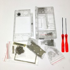 Clear white Housing Shell Case Repair Part Replacement for Nintendo DSi NDSI