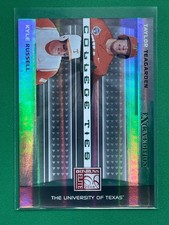 2008 Elite Extra College Ties Green #CTC-13 Taylor Teagarden Kyle Russell /1500