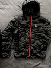 SPYDER Skijacke Daunen Jacke Anorak Winterjacke Gr. 52 /54 L/XL Top