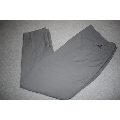 Adidas Golf Pants Men 42x32 Gray Performance Sustainable Stretch Polyester **
