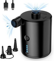 Elektrische Luftpumpe, 4000Mah Akku Elektrische Pumpe Mit 4 DüSen FüR L