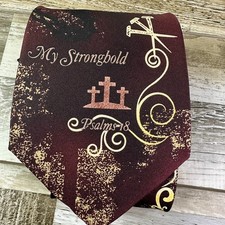 Men's Eagles Wings neck tie Psalms 18 NWT