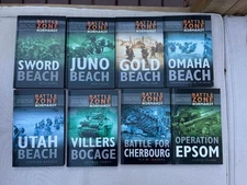 BATTLE ZONE NORMANDY Hardcover Book Set (2-14) Missing books #1&10 Simon Trew