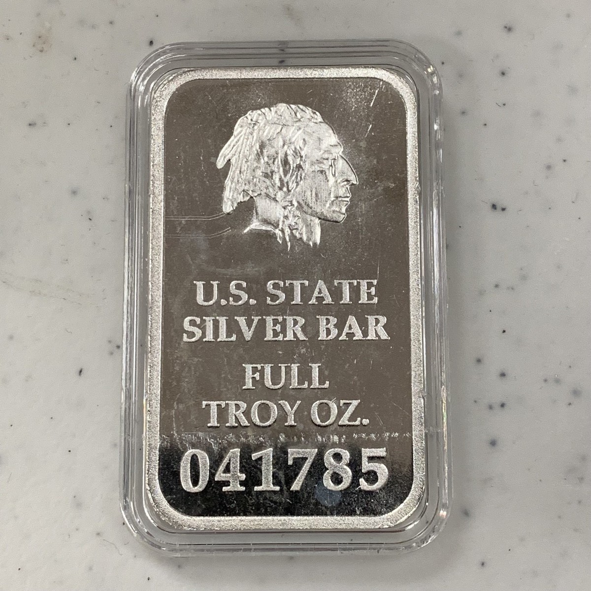 U.S. State Silver Bar, LA, Louisiana, 1Full Troy oz .999 Silver | eBay