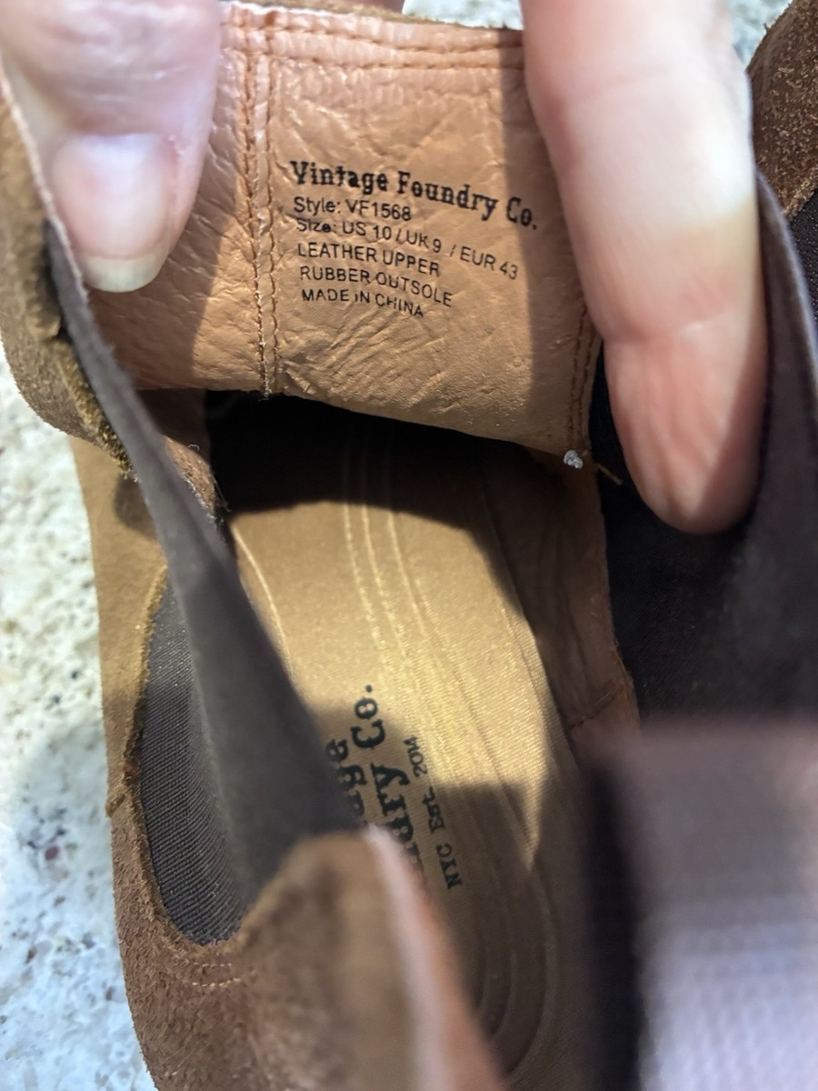 Vintage Foundry Co Mens Pull On Slip On Roberto Chelsea  display picture 3