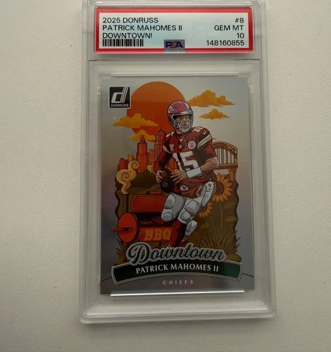 New Listing2025 Panini Donruss Optic - Downtown Patrick Mahomes II #8