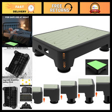 5-Level Adjustable Step Stool, 700 LBS Capacity Safety Platform, Night Glow Foot