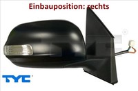 TYC 336-0121 AußEnspiegel Rechts Spiegel AußEn FüR Toyota