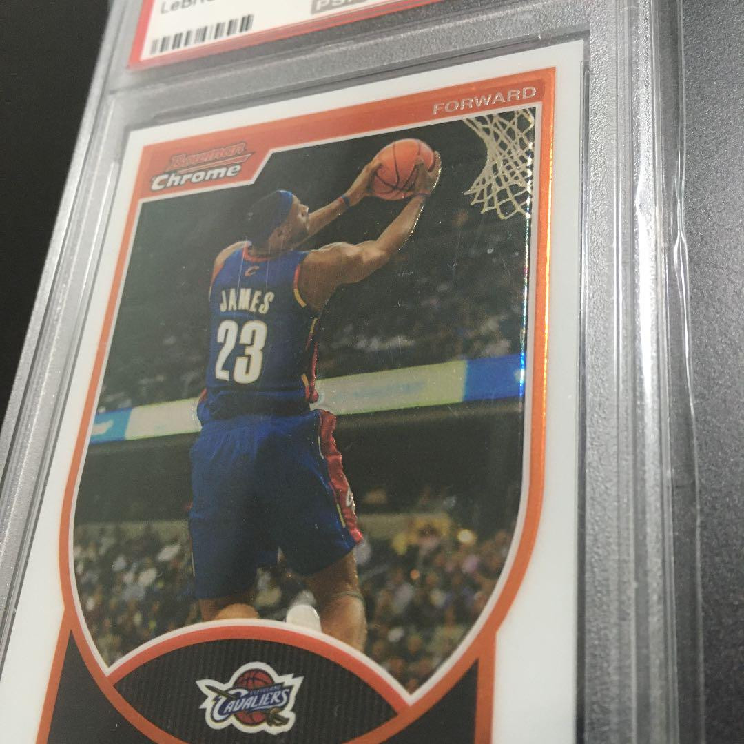 2007 Bowman Chrome LeBRON JAMES PSA10