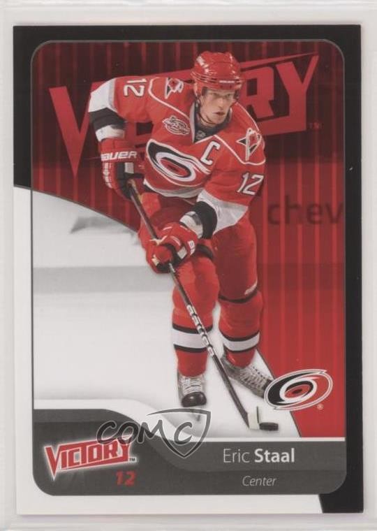 2011-12 Upper Deck Victory Black Eric Staal #36 1s8