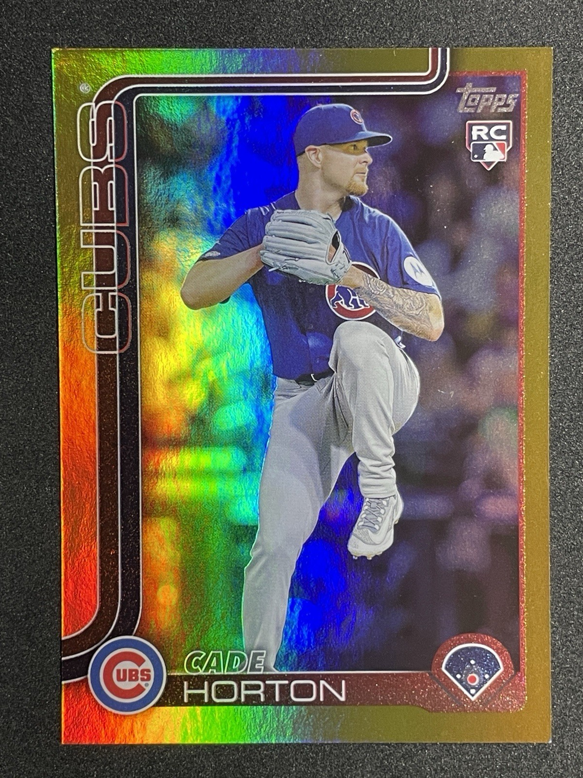 2025 Topps Update Cade Horton Gold Foil /50 #US140 RC Rookie Cubs