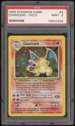 1999 Pokemon Game Charizard-Holo #4 MINT PSA 9 Base Set