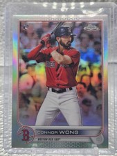 2022 Topps Chrome Sonic #39 Connor Wong Sonic Pulse Refractor
