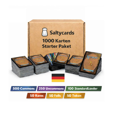 Magic The Gathering -  1000 Karten - Bulk   Starter Paket - Deutsch