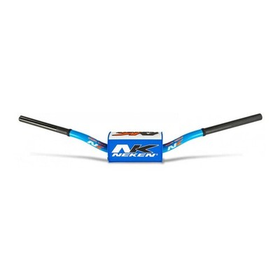 Neken Tapered Handlebar for MX Enduro OS BAR 121C LIGHT BL/WH