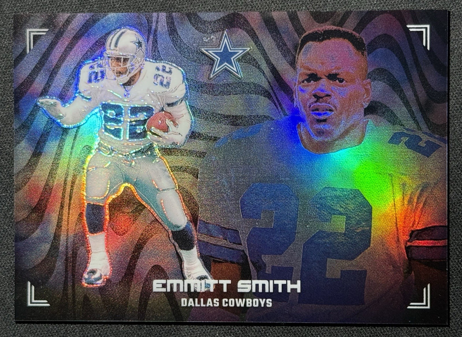 2024 Panini Prizm Profiles Emmitt Smith #19 Dallas Cowboys HOF #1 In Rush Yard