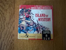 VTG ISLAND OF MYSTERY WALT DISNEY SWISS FAMILY ROBINSON SUPER 8 B W HOME MOVIE