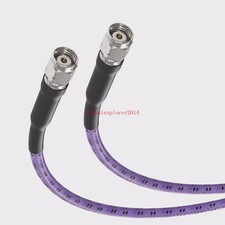 1.85mm Male Male VNA High Precision Test Armored RF PTFE Cable Assembly 0.5m